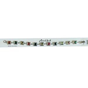 👋 3/$15 FASHION JEWELRY SQUARE SHAPED BRACELET